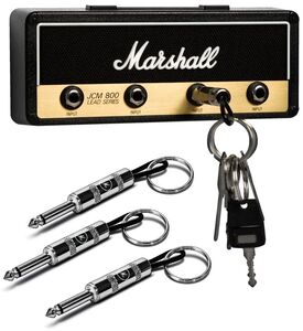Pluginz - Marshall - Standard Jack Rack - JCM800 ver.2.0 with 4 Guitar Plug Keychains 