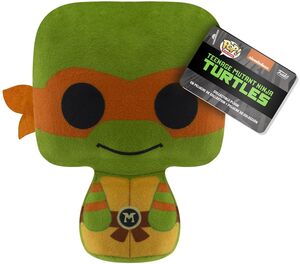 Funko Beanbag Plush: Teenage Mutant Ninja Turtles - Mikey, 6-Inch (TMNT) 