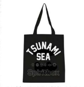 Rocksax - Spiritbox - Tsunami Sea Logo - Eco-Friendly Tote/Double Handle Bag (Black)