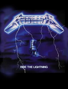 Rocksax - Metallica - Ride the Lightning - Sherpa Fleece Throw (50 in x 60 in)