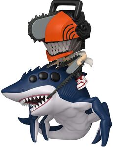 Funko POP! Ride DLX: Chainsaw Man: Reze - Chainsaw Man & Beam 