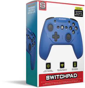 Switch Accessory:  Wireless Controller - SURGE SwitchPad Pro - Blue 