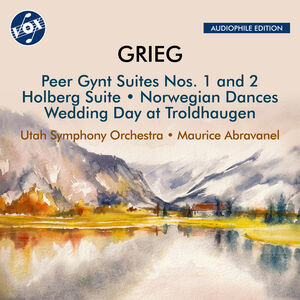 Grieg: Peer Gynt Suite No. 1, Op. 46; Peer Gynt Suite No. 2, Op. 55; Holberg Suite, Op. 40; Wedding Day at Troldhaugen, Op. 65, No. 6; Norwegian Dances, Op. 35 , Utah Symphony Orchestra