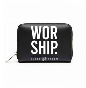 Rocksax - Sleep Token - Worship - Bi-Fold Zipped Wallet/ Purse (Black)