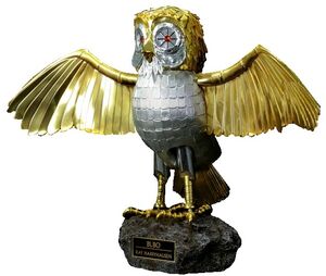 Clash of the Titans - Bubo Gold Patina Edition NX (Open Wings Only) Statue 