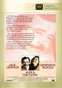 Alex & the Gypsy , Jack Lemmon