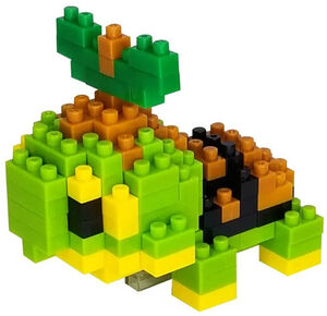Nanoblock - Pokemon Series - Turtwig Building Kit