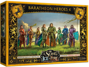 A SONG OF ICE & FIRE MG BARATHEON HEROES 4