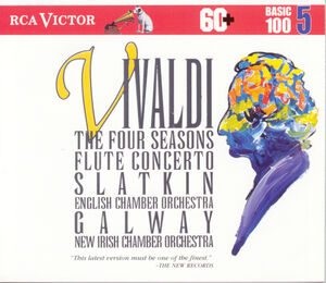 Four Seasons /  Flute Concerto , James Galway