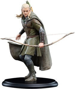WETA Workshop Polystone - The Lord of the Rings Trilogy - Legolas Miniature Statue 