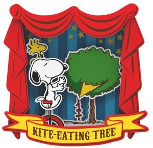 Snoopy Circus Adventure Wooden Magnet