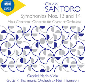 Santoro: Symphony No. 13; Symphony No. 14; Viola Concerto; Concerto for Chamber Orchestra , Gabriel Marin