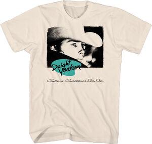 Dwight Yoakam - Guitars and Cadillacs Album Cover T-Shirt - XL Natural 23DY002EA4 