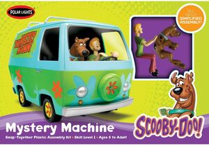 ScoobyDoo Mystery Machine Snap Polar Lights Model Kit 