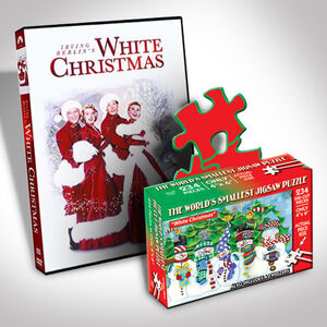 White Christmas Dvd And Puzzle Bundle