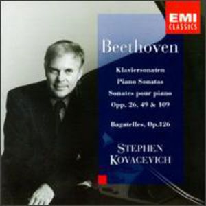 Sonata Piano 12/ 19/ 20/ 30/ Bagatelles , Ludwig van Beethoven