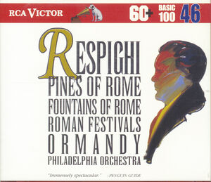 Pines of Rome /  Fountains of Rome , Eugene Ormandy