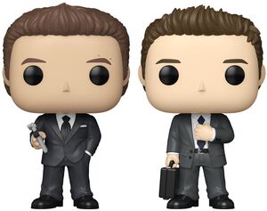 FUNKO POP! Television: Suits - Harvey Specter & Michael Ross 2-Pack