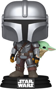Funko POP! Star Wars: The Mandalorian with Grogu 