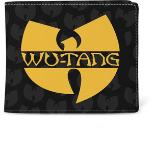 Rocksax - Wu-Tang Clan - Logo - Wallet with Coin Pocket (Black) 