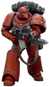 JOYTOY - Warhammer 40K: The Horus Heresy - Blood Angels: MKVI Tactical Legionary 1/ 18 Action Figure