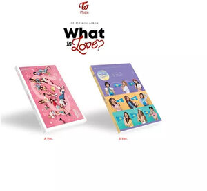 What Is Love? - Random Cover - incl. Photobook, Photocards, Scratch Photocard, Postcard, Lyrics Book + Sticker [Import] , TWICE