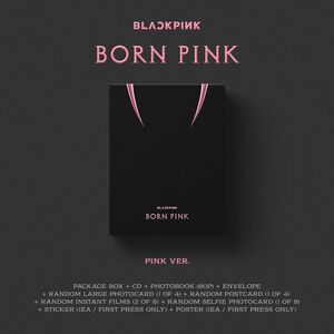 BORN PINK (Standard CD Boxset Version A / PINK) , Blackpink