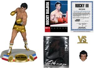 McFarlane - Rocky III - Movie Maniacs - 6" Posed Rocky Balboa Statue , Sylvester Stallone