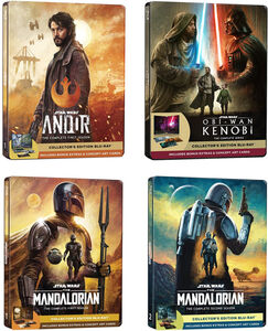 Star Wars Disney+ Blu-Ray Steelbook Bundle
