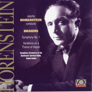Symphony 1: Variations on a Theme of Haydn , Jascha Horenstein