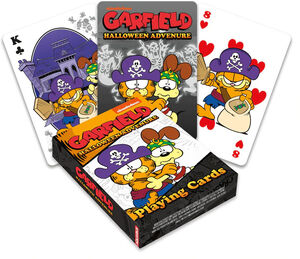 GARFIELD HALLOWEEN PLAYING CARDS