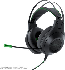 Xbox Accessory:  Wired Headset - BIONIK SIREX - Black:  Compatible with PC, Switch, PS5, Xbox X|S & Green:  Compatible with PC, Switch, PS5, Xbox X|S 