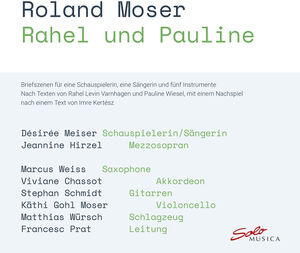 Moser: Rahel und Pauline , Stephan Schmidt