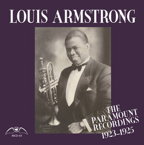Paramount Recordings 1923-1925 , Louis Armstrong