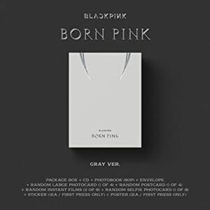 BORN PINK (Standard CD Boxset Version C / GRAY) , Blackpink