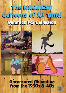 The Wackiest Cartoons Of All Time! Vol. 1-5 Uncensored Animation From The 1930s And '40s , Billy Bletcher