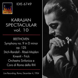 Karajan Spectacular Vol. 10 - Live Recording, Rome 4th December 1954
