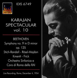 Karajan Spectacular Vol. 10 - Live Recording, Rome 4th December 1954 , Teresa Stich-Randall