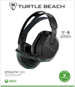 Xbox Accessory: Wireless Headset - Turtle Beach Stealth 500 Amplified Headset - Black: Officially Licensed by Microsoft