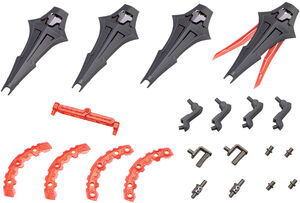 Kotobukiya - MSG - Heavy Weapon Unit61 Orbit Circle Black Version Model Kit