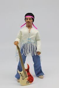 Mego - Jimi Hendrix - Woodstock 8" Action Figure with Flocked Hair