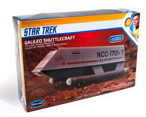 Star Trek Galileo Shuttle Polar Lights Model Kit