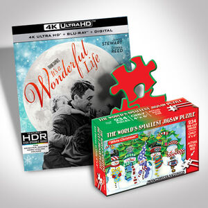 It's a Wonderful Life and Jigsaw Puzzle Bundle