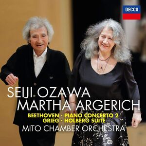 Beethoven: Piano Concerto 2 / Grieg: Holberg Suite , Martha Argerich