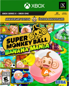 Super Monkey Ball Banana Mania ANNIVERSARY LAUNCH EDITION for Xbox One and Xbox Series X 