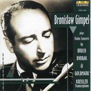 Plays Bruch Kreisler Dvorak 
