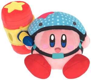 KIRBY TOY HAMMER 4 IN PLUSH