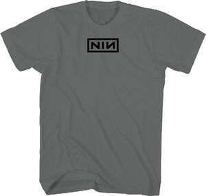 Nine Inch Nails - High Density Logo T-Shirt - 2XL Charcoal 20921046A5 