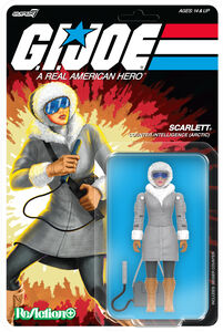 Super7 - G.I. Joe - ReAction+ Wv6 - Arctic Scarlett 