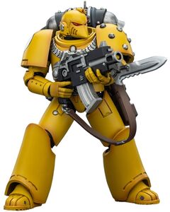 JOYTOY - Warhammer 40K: The Horus Heresy - Imperial Fists: MKVI Tactical Legionary 1/ 18 Action Figure